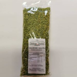 Zöld zécske tészta 250g 8 tojásos -Balmaz tészta